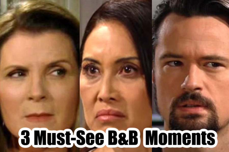 The Bold And The Beautiful Spoilers: 3 Must-See B&B Moments Week Of August 8