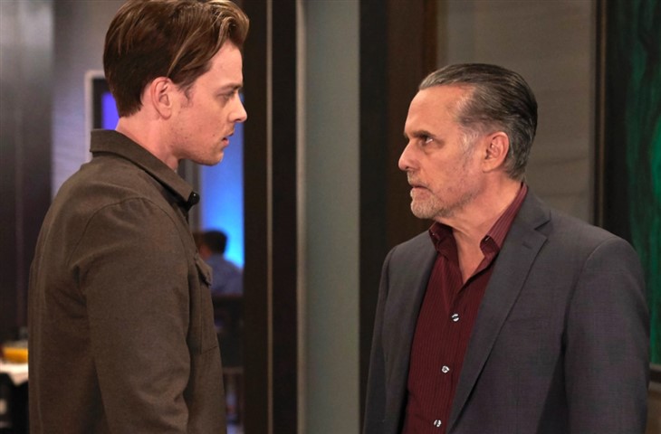 Gneral Hospital: Michael Corinthos (Chad Duell) Sonny Corinthos (Maurice Benard) 