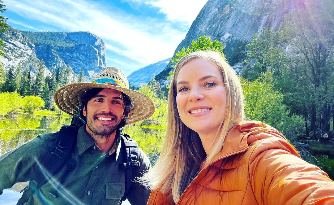 Tyler Harlow and Cindy Busby star in Marry Me In Yosemite on Hallmark Channel