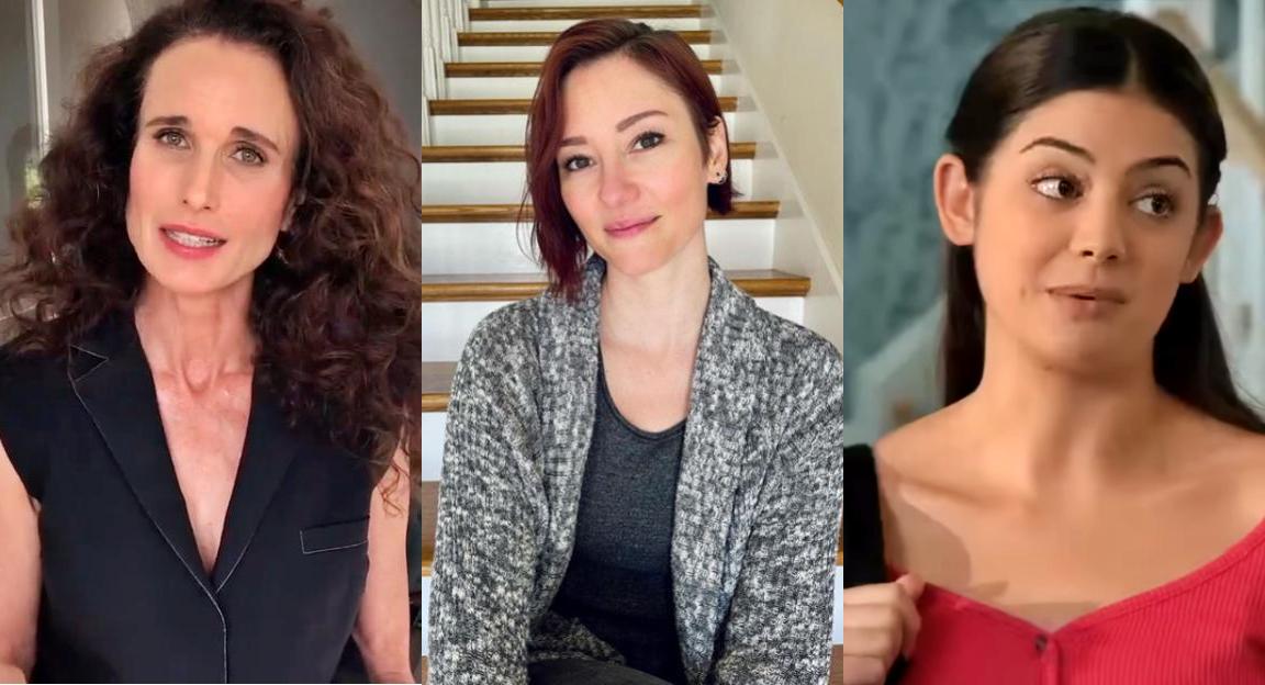 Andie MacDowell, Chyler Leigh and Sadie Laflamme-Snow in Hallmark's The Way Home