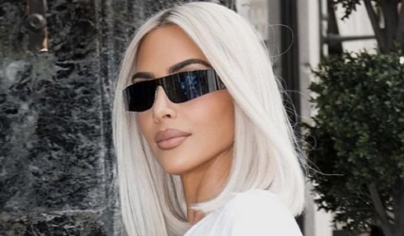 Kim Kardashian Keeps Instagram Guessing With Cryptic Message And Liquid Hair!