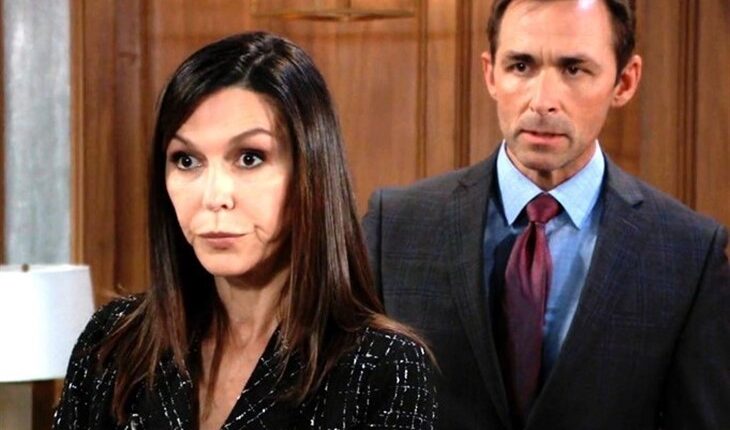 General Hospital – Anna Devane (Finola Hughes) Valentin Cassadine (James Patrick Stuart)