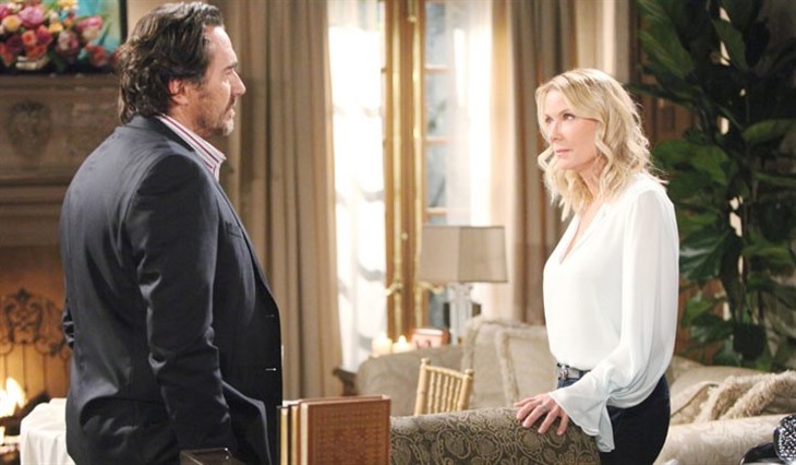 The Bold And The Beautiful: Ridge Forrester (Thorsten Kaye) Brooke Logan (Katherine Kelly Lang)