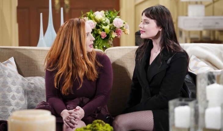 The Young And The Restless – Tessa Porter (Cait Fairbanks) and Mariah Copeland (Camryn Grimes)