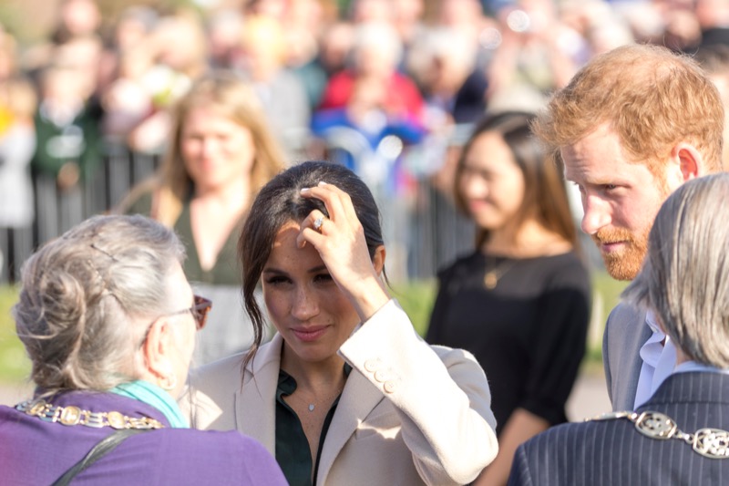 Prince Harry And Meghan Markle's Arrival To The UK Was Met Without Much Fanfare