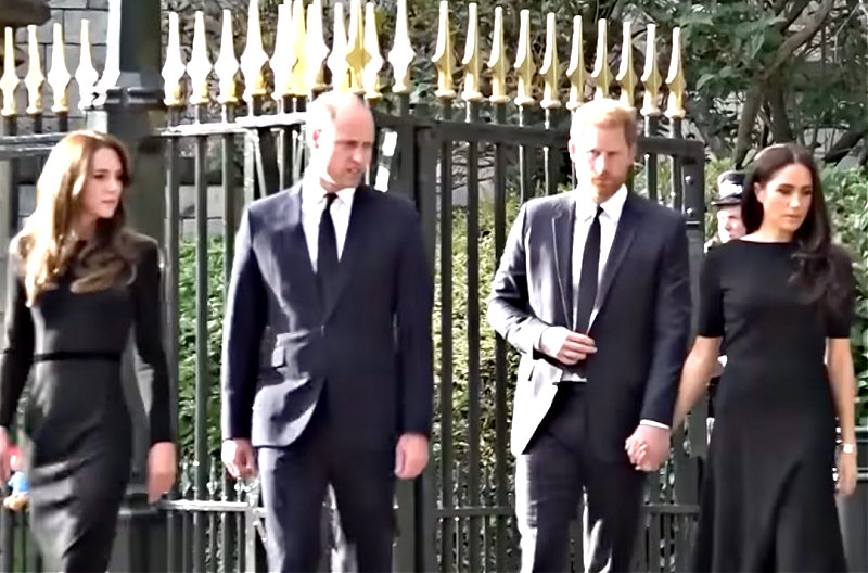 Royal Family News: Prince William And Kate Reunite with Harry And Meghan To Gaze At Floral Displays To Queen Elizabeth