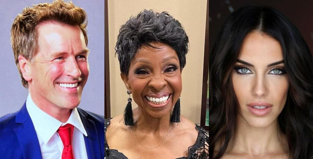 Paul Greene, Gladys Knight and Jessica Lowndes in Someday At Christmas on Great American Family
