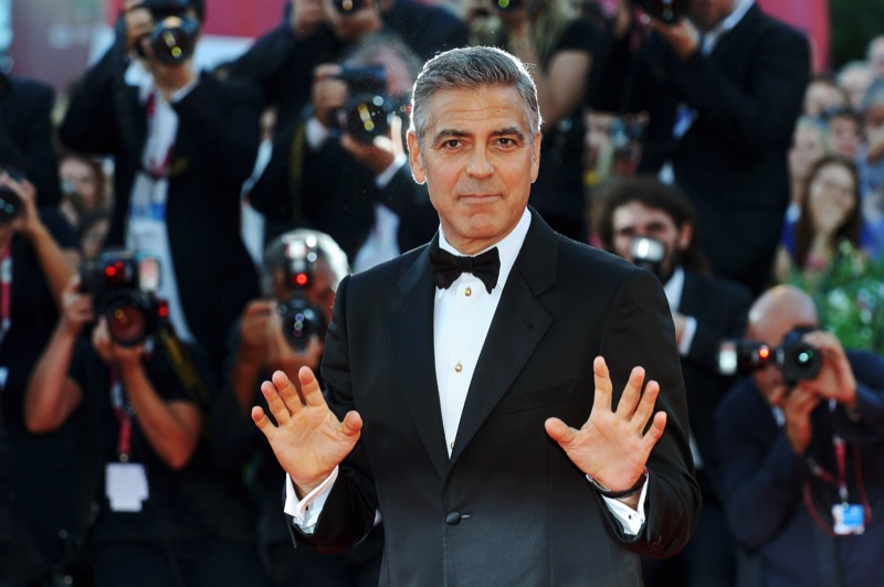 George Clooney Concurs With Brad Pitt That He's One Of The "Most Handsome Men"