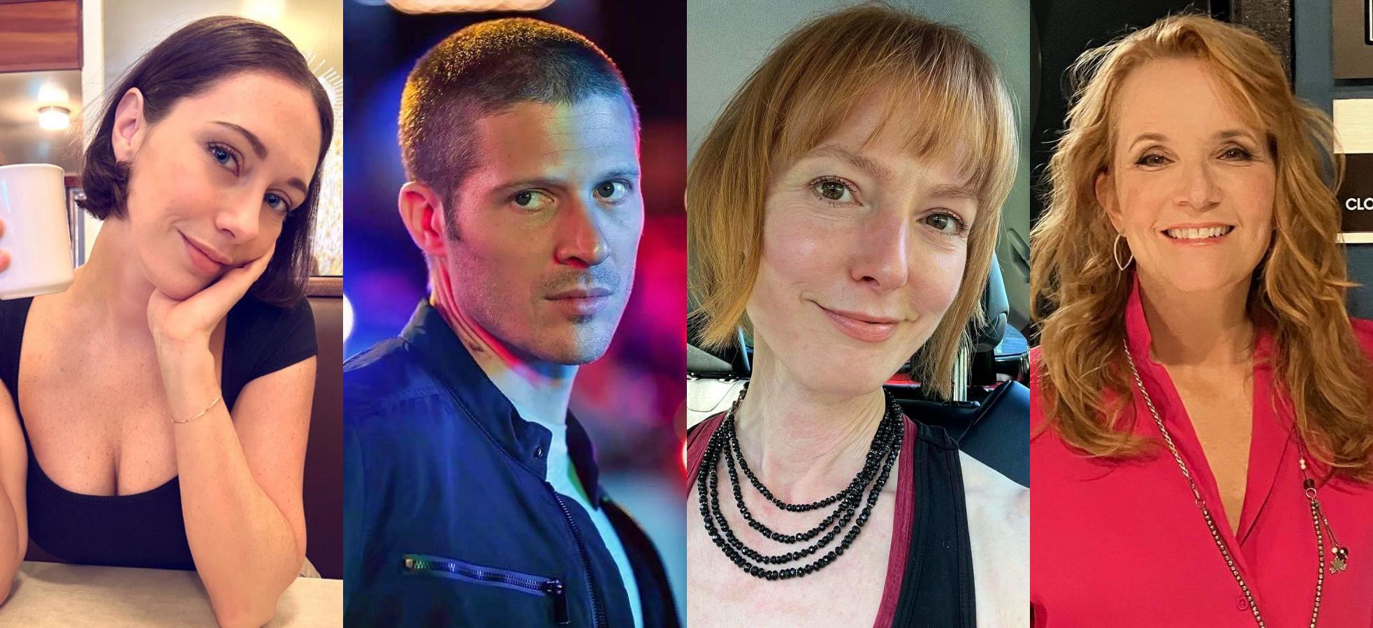 Rebecca Amzallag, Zach Gilford, Alicia Witt & Lea Thompson in The Disappearance Of Cari Faver on Lifetime