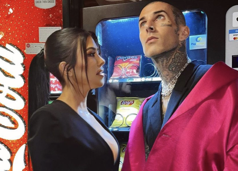 Kourtney Kardashian And Travis Barker Delight Dancing With The Stars By Cheering For Charli D’Amelio