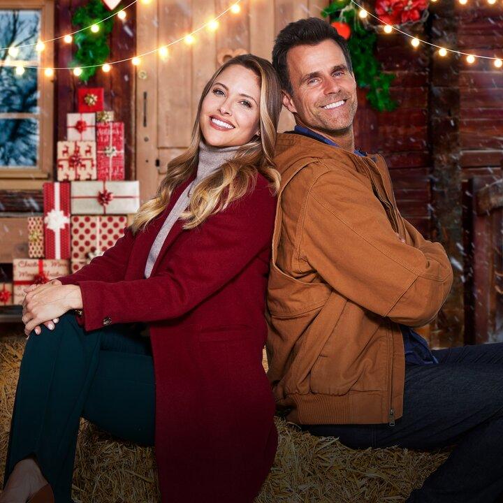 Cameron Mathison and Jill Wagner in A Merry Christmas Wish