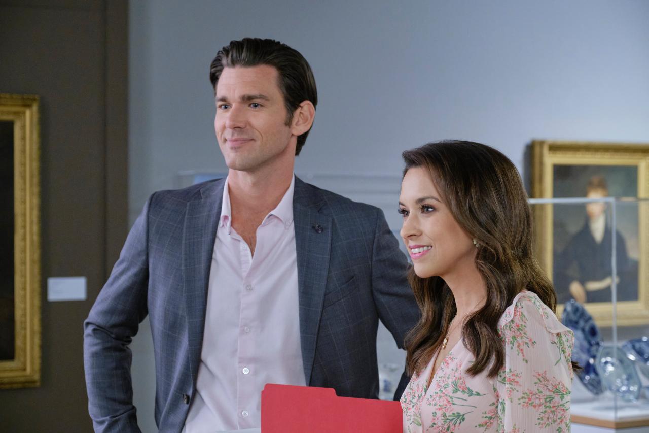 Kevin McGarry and Lacey Chabert