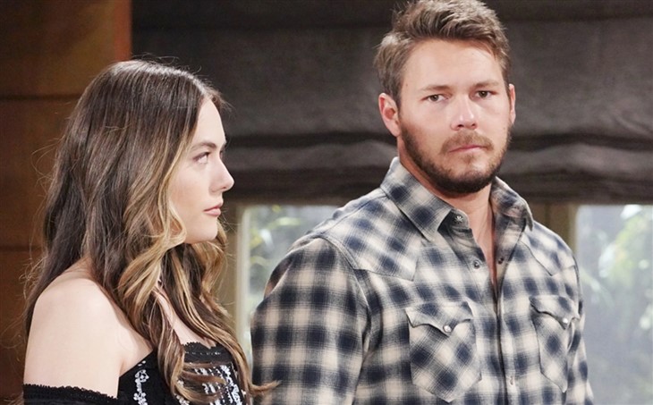 The Bold And The Beautiful: Liam Spencer (Scott Clifton) Hope Spencer (Annika Noelle)