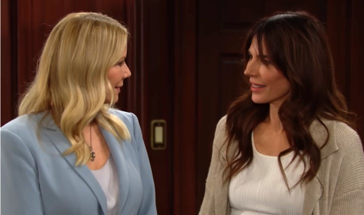 The Bold And The Beautiful - Taylor Hayes (Krista Allen) Brooke Logan (Katherine Kelly Lang) 