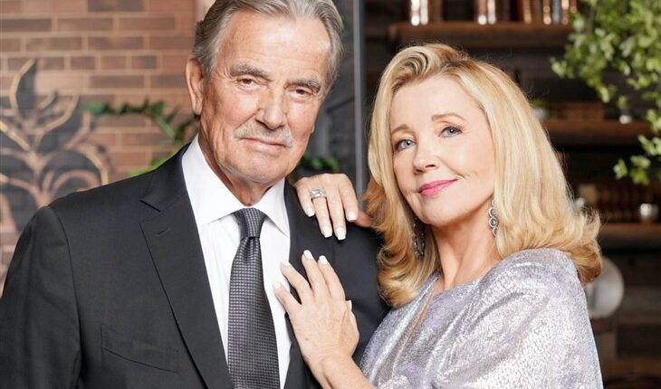 The Young And The Restless -Nikki Newman (Melody Thomas Scott) Victor Newman (Eric Braeden)