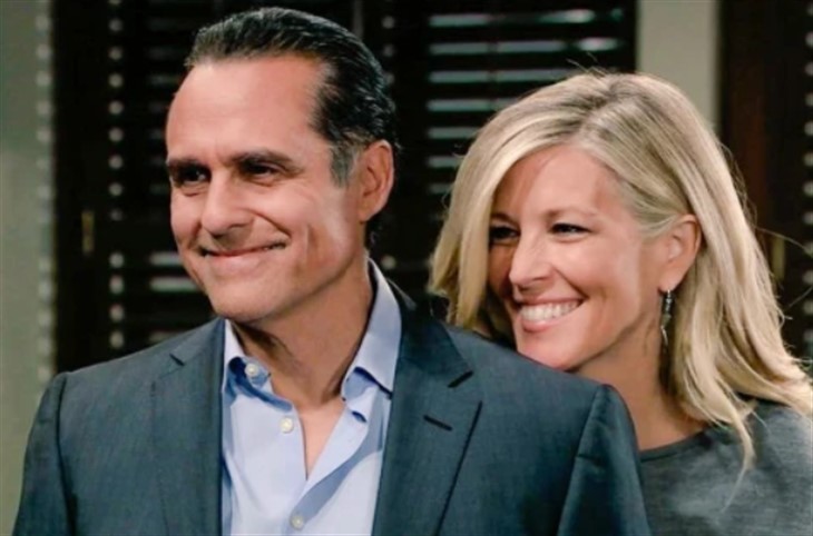 General Hospital - Sonny Corinthos (Maurice Benard) Carly Spencer (Laura Wright