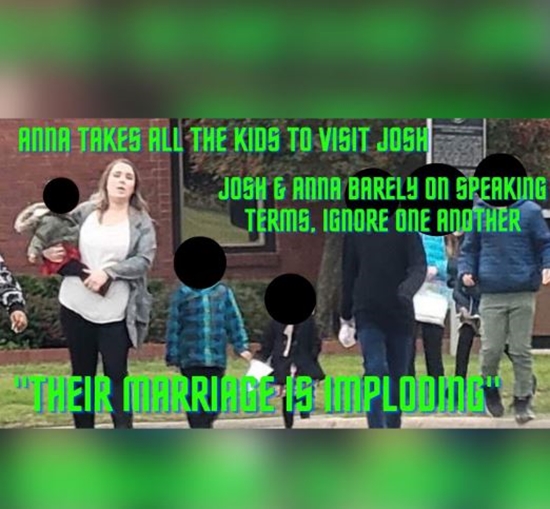 Counting On Rumor Suggets That Anna and Josh Duggar Are Estranged