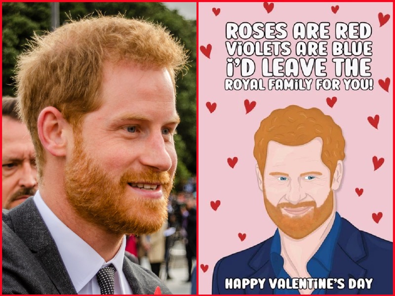 Royal Family News: Prince Harry-Themed Valentine Card Flying Off The Shelves?