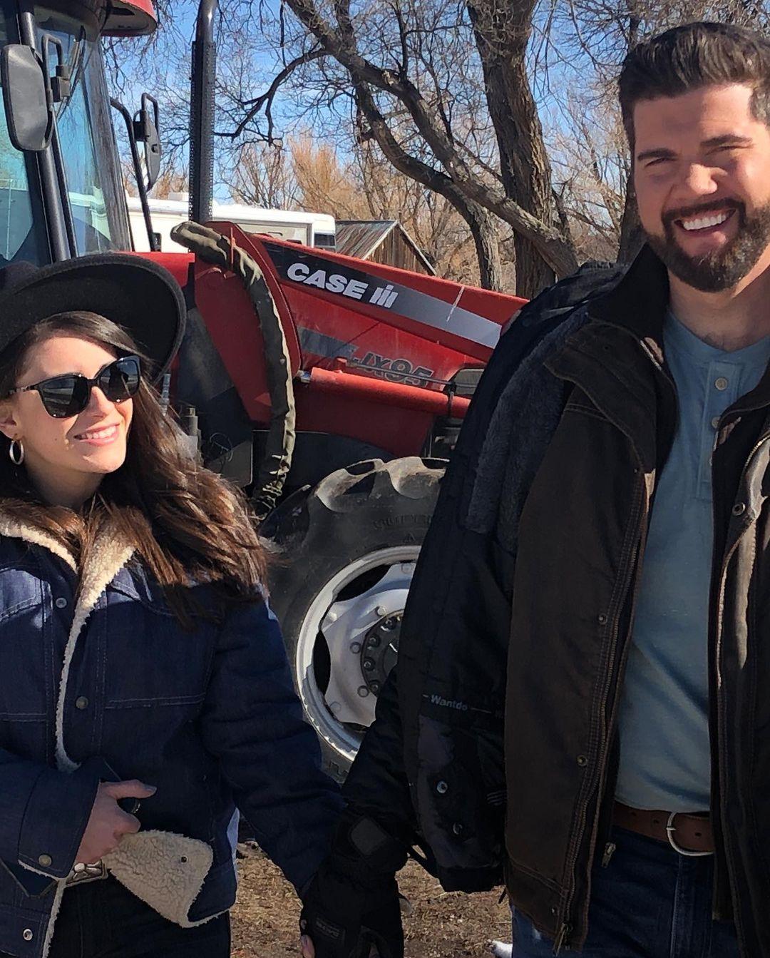 Real-Life couple Daniela Bobadilla & Beau Wirick in The Happy Camper on UPtv.