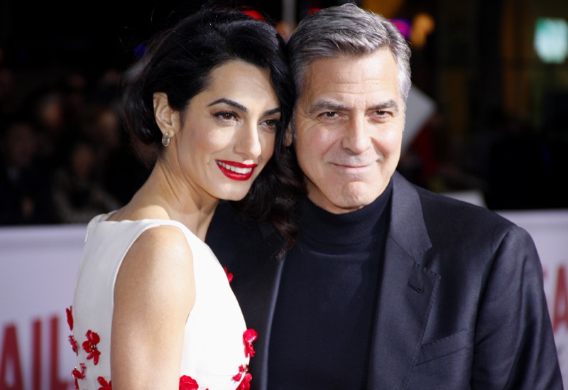 George And Amal Clooney Refusing To Hang Out With Brad Pitt’s New Girlfriend
