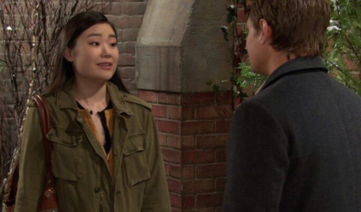 Days Of Our Lives – Johnny DiMera (Carson Boatman) Wendy Shin (Victoria Grace)