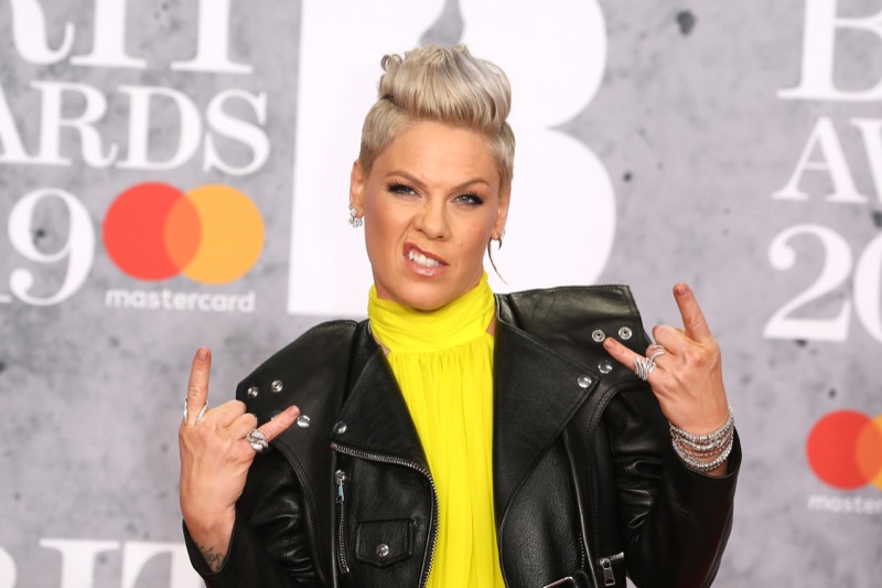 Pink Reacts To Christina Aguilera Feud Rumors