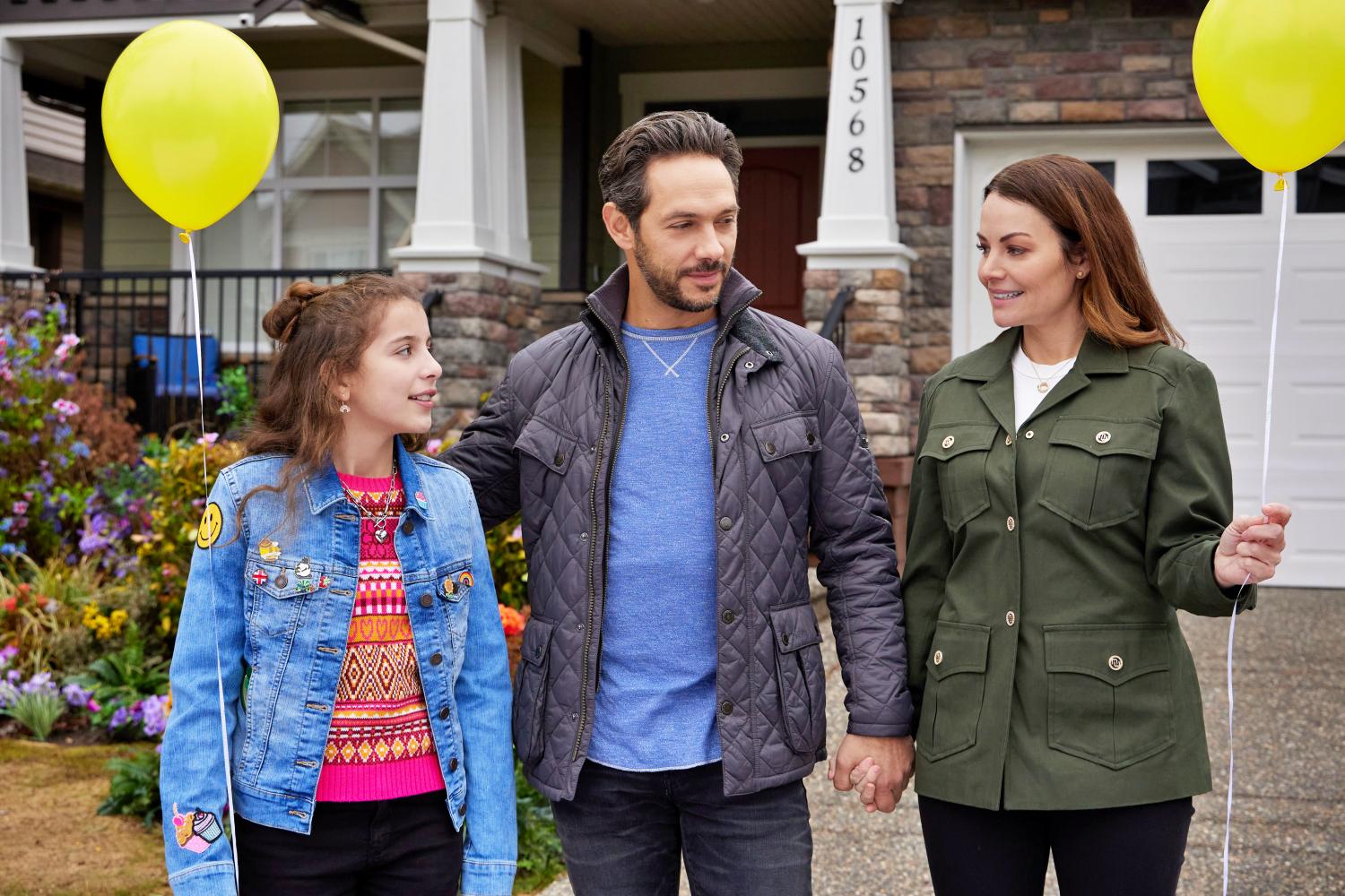 Erica Tremblay, Michael Rady, Erica Durance in Unexpected Grace