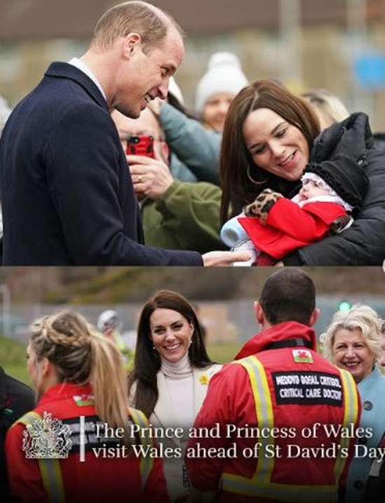 Kate Middleton and Prince William Champion Mental Health in Wales