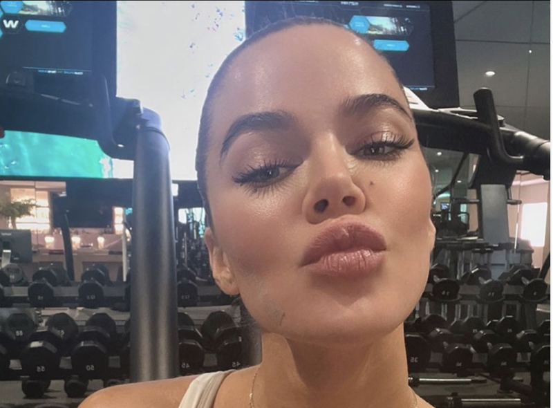 Here's Khloe Kardashian's Response To Critic's Comment About Her Tumor Bandage