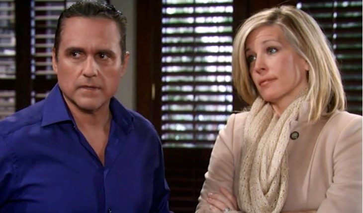 General Hospital – Carly Spencer (Laura Wright) and Sonny Corinthos (Maurice Benard)