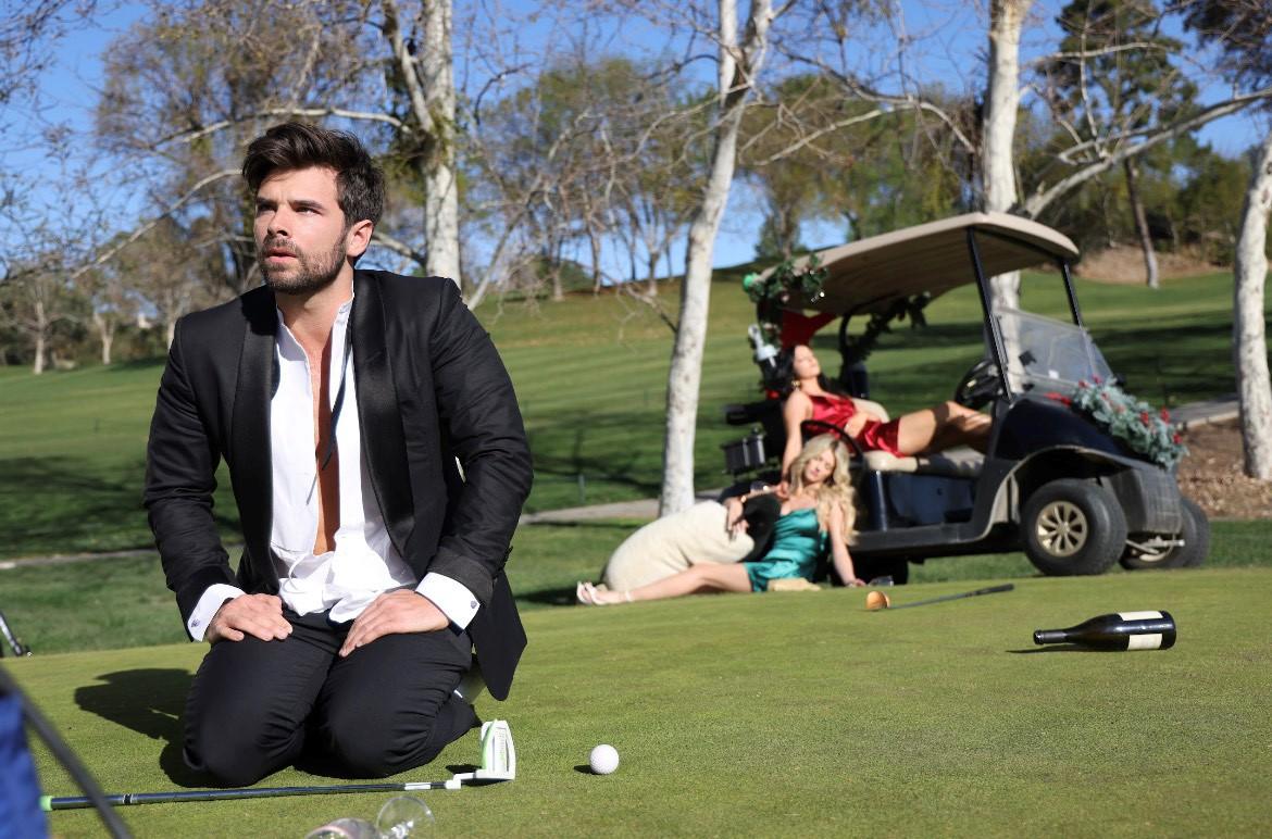 Josh Swickard in A Wine Country Christmas