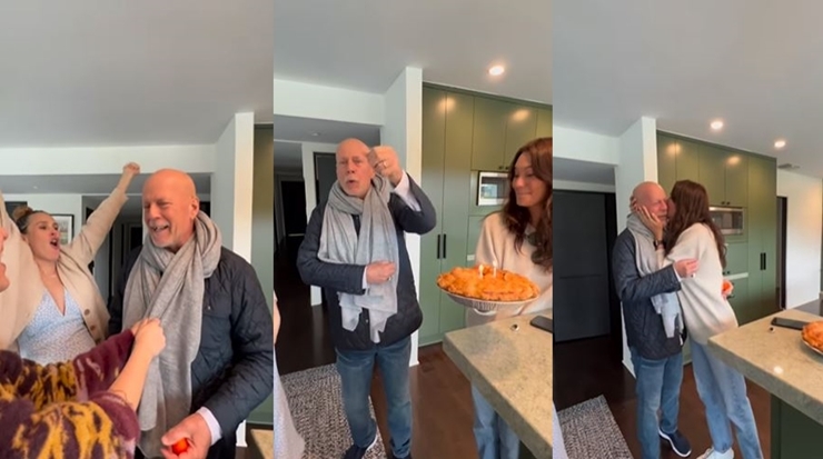 Bruce Willis Fans Tear Up Over Family Birthday Love