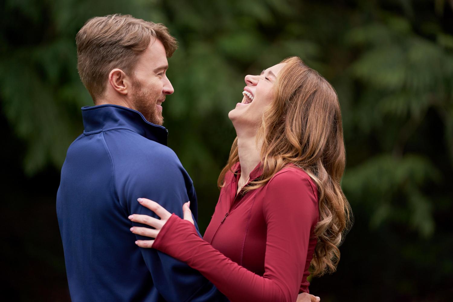 Hunter King and Chandler Massey star in The Professional Bridesmaid on Hallmark Channel