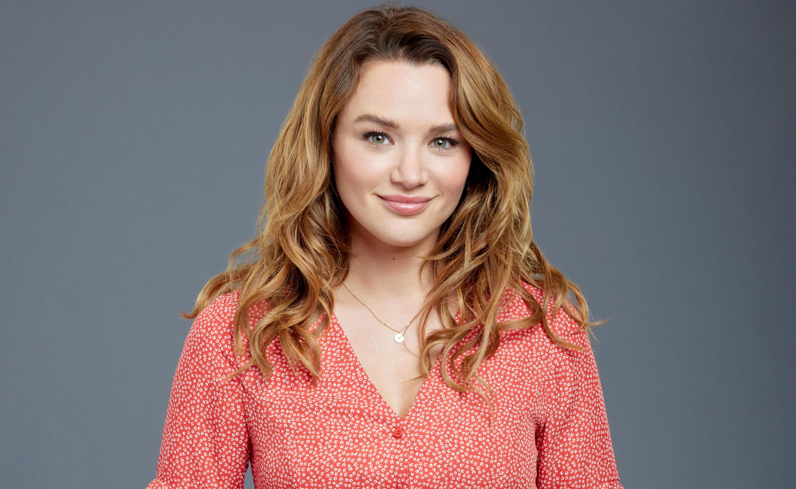 Hallmark star Hunter King 