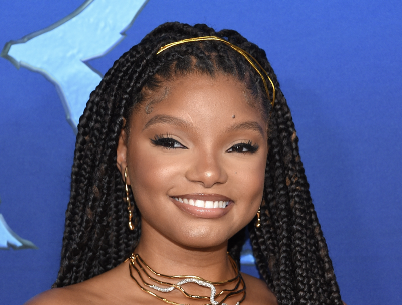 Halle Bailey Shares Extra Special Moment With “Little Mermaid” Fan At Disney