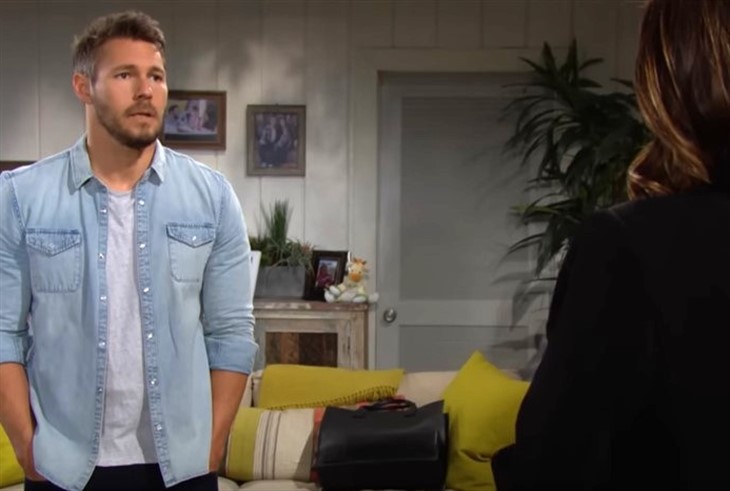 The Bold And The Beautiful: Liam Spencer (Scott Clifton) Steffy Forrester Finnegan (Jacqueline MacInnes Wood) 