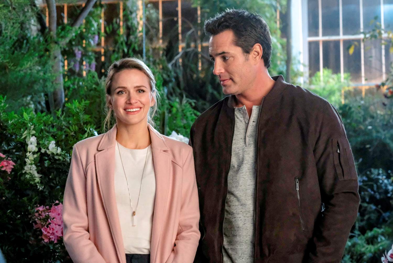 Hallmark couple Victor Webster and Shantel VanSanten