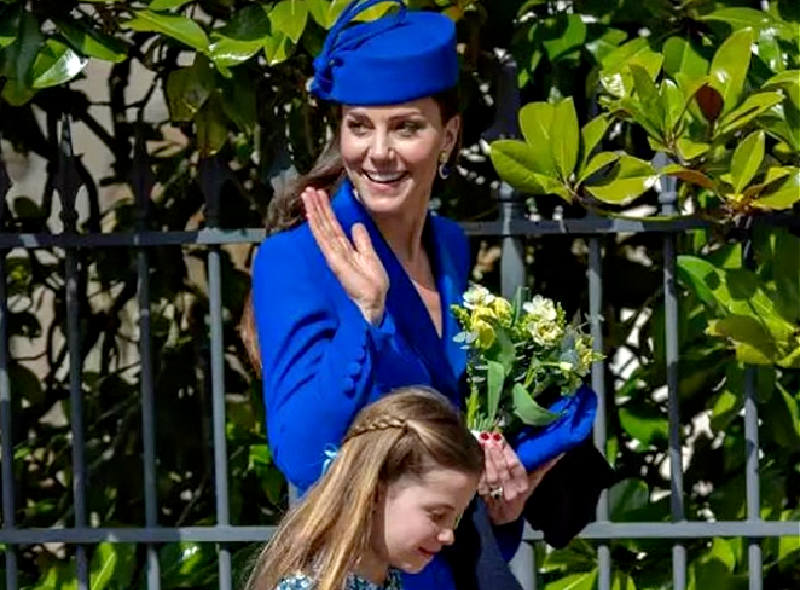 Royal Family News: Kate Middleton And Princess Charlotte’s Adorable Twinning