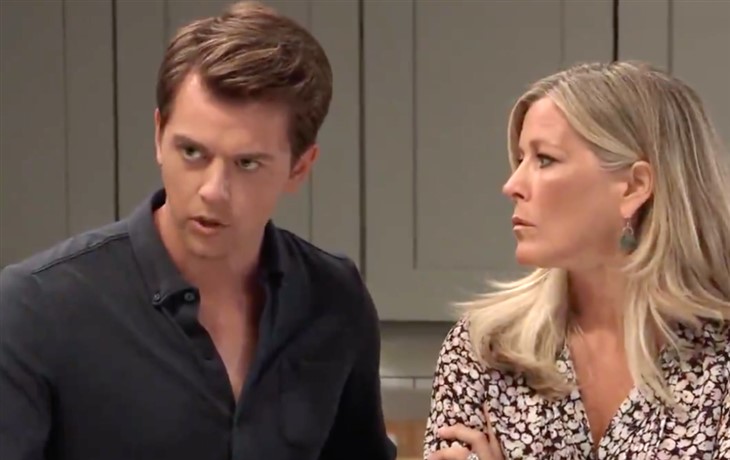 General Hospital: Michael Corinthos (Chad Duell) Carly Spencer (Laura Wright) 