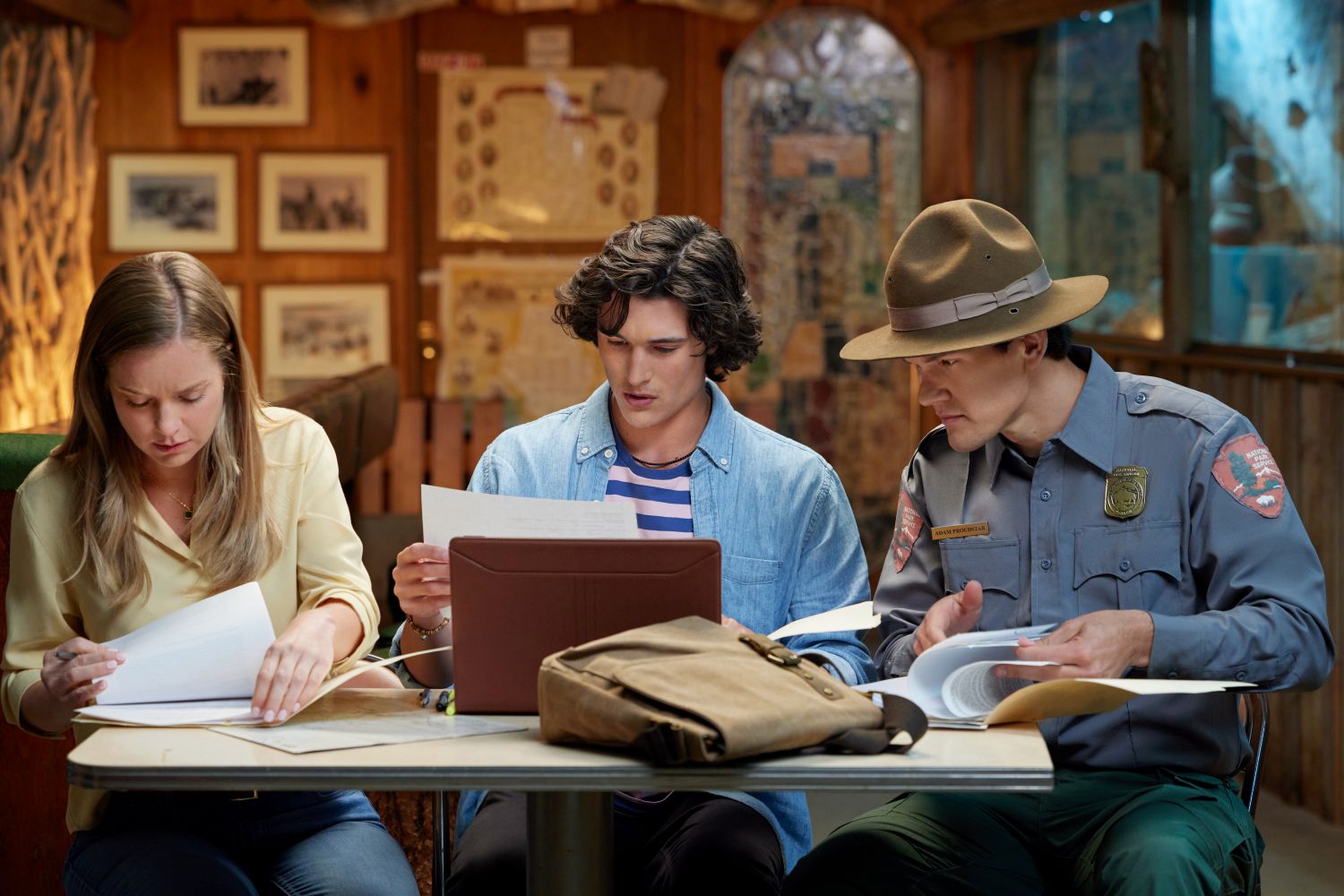 Cindy Busby and David Gridley in Love in Zion National: A National Park Romance on Hallmark Channel