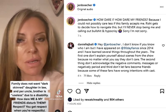 90 Day Fiance Star Danielle Jbali Gives Jen Boecher Advice