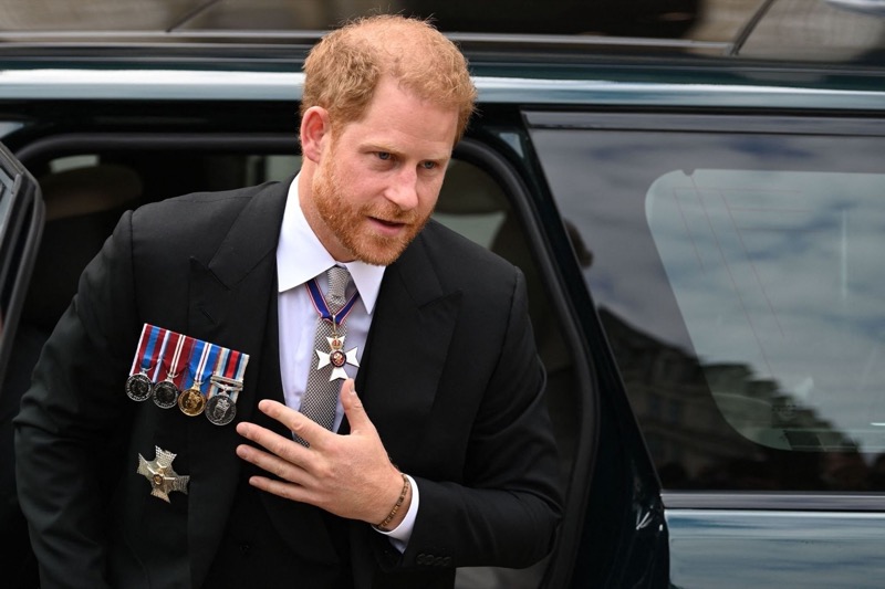 Prince Harry shuns British brands to wear Dior to coronation