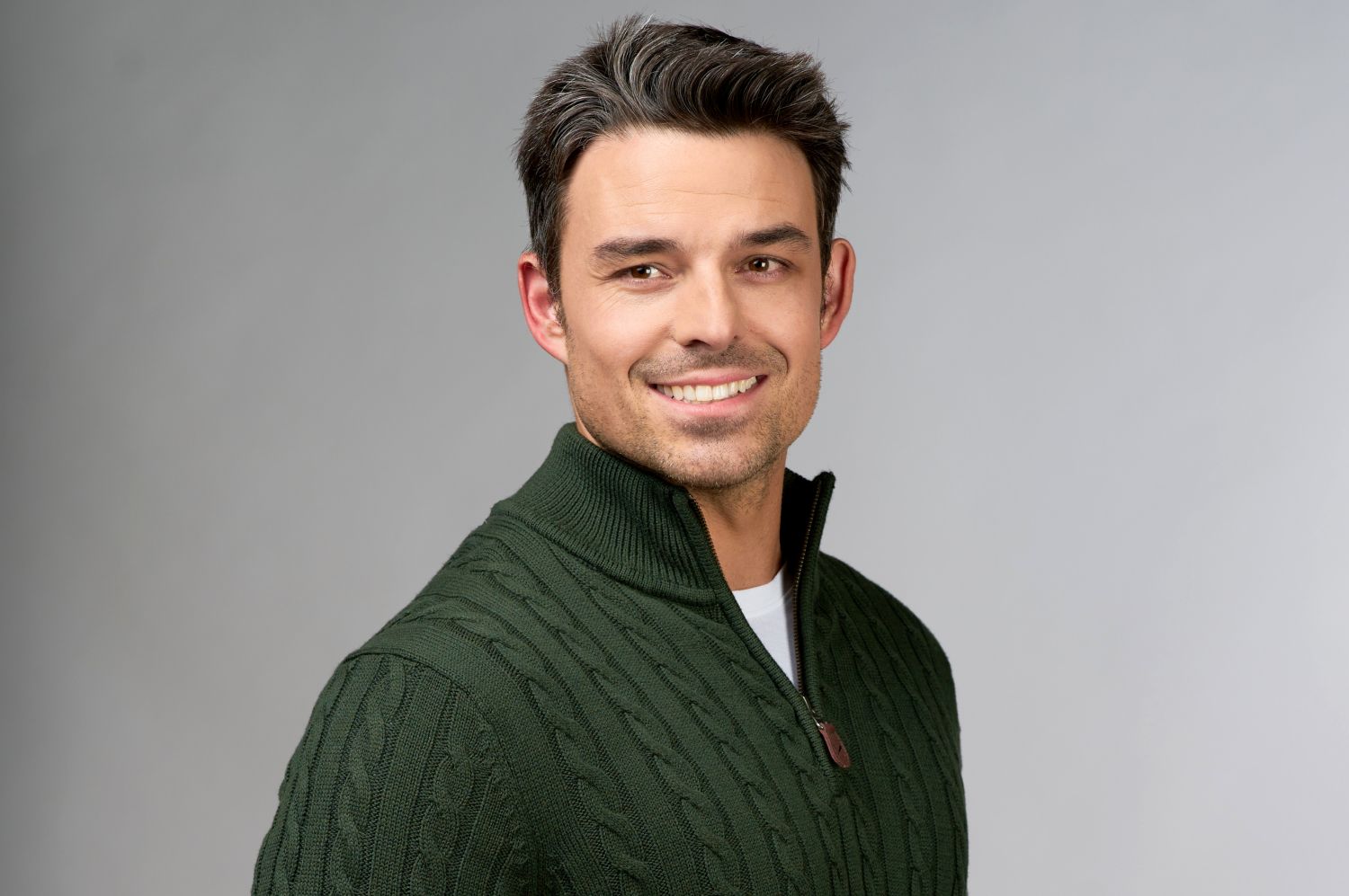 Jesse Hutch plays Theo in The Love Club: Sydney's Journey on Hallmark