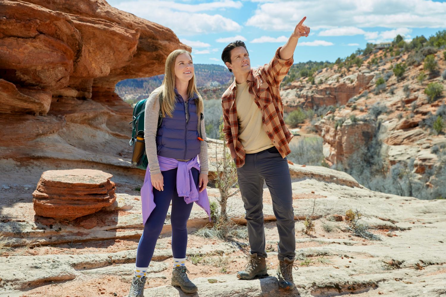Cindy Busby and David Gridley in Love in Zion: A National Park Romance