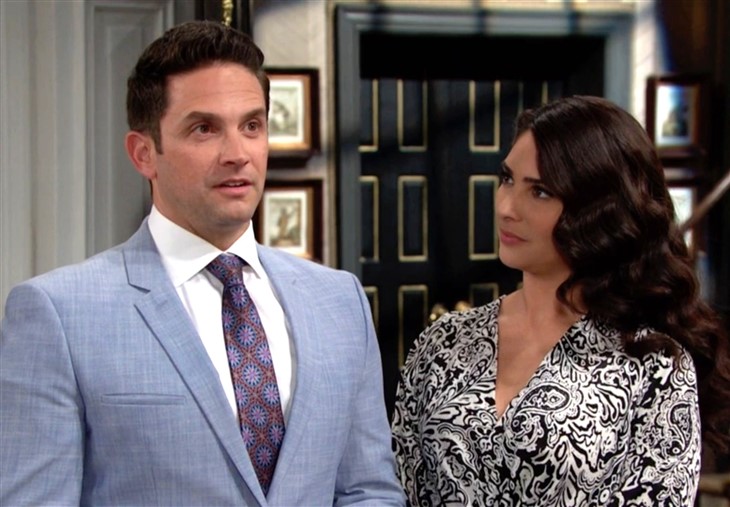 Days Of Our Lives: Stefan DiMera (Brandon Barash) Gabi Hernandez, (Camila Banus)