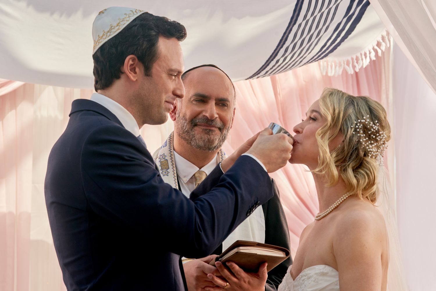 Becca Tobin & Jake Epstein Tie The Knot In The Wedding Contract On Hallmark