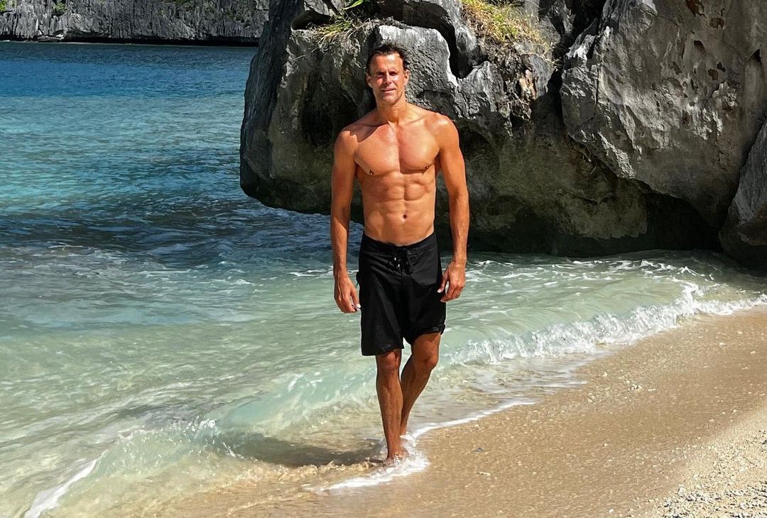 Hallmark star Cameron Mathison on vacation