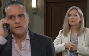 General Hospital Spoilers Thursday June Nina Panics Sonny Suspicious Tracy Plots Carly