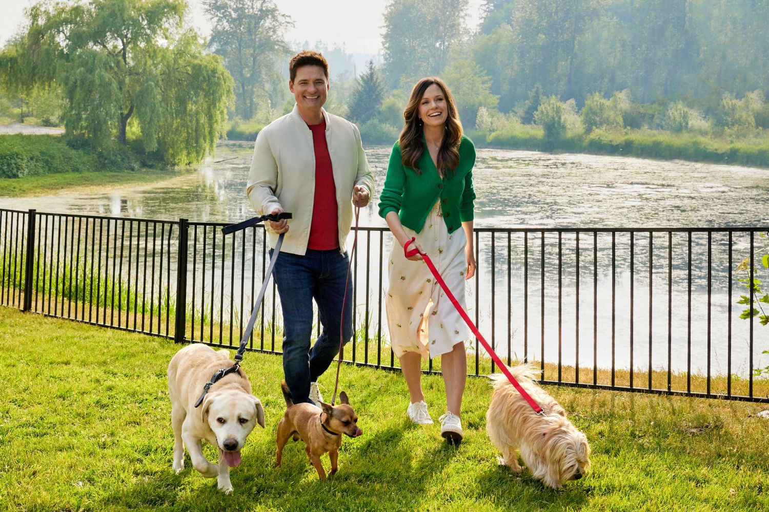 Rachel Boston & Warren Christie In Hallmark’s The More Love Grows