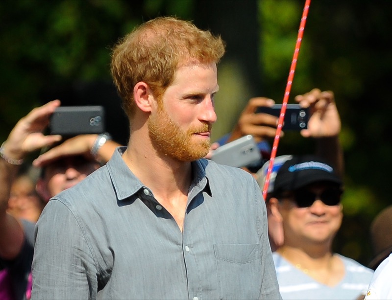 Prince Harry Looks Happy And Healthy On Solo Trip Without Meghan Markle